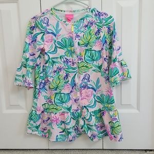 Lilly Pulitzer Girls Mermaid Cover-up XL